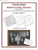 Family Maps of Baldwin County, Alabama (Paperback book cover)