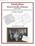 Family Maps of Blount County, Alabama (Paperback book cover)