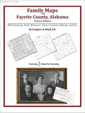 Family Maps of Fayette County, Alabama (Paperback book cover)