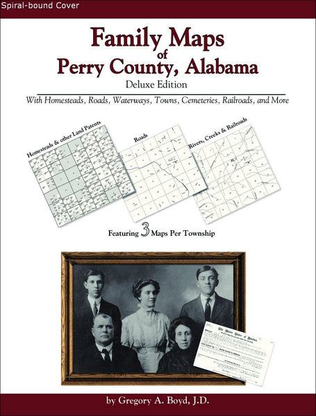 Family Maps of Perry County, Alabama (Spiral book cover)