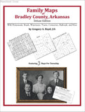 Family Maps of Bradley County, Arkansas (Paperback book cover)