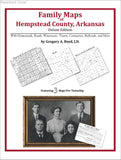 Family Maps of Hempstead County, Arkansas (Paperback book cover)