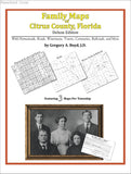 Family Maps of Citrus County, Florida (Paperback book cover)