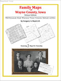 Family Maps of Wayne County, Iowa (Paperback book cover)