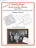 Family Maps of Bond County, Illinois (Paperback book cover)