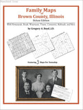 Family Maps of Brown County, Illinois (Paperback book cover)