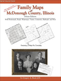 Family Maps of McDonough County, Illinois (Spiral book cover)