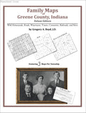 Family Maps of Greene County, Indiana (Paperback book cover)
