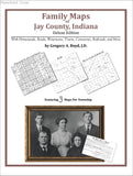 Family Maps of Jay County, Indiana (Paperback book cover)
