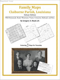 Family Maps of Claiborne Parish, Louisiana (Paperback book cover)