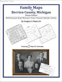 Family Maps of Berrien County, Michigan (Paperback book cover)