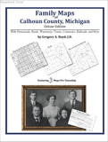 Family Maps of Calhoun County, Michigan (Paperback book cover)