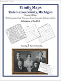 Family Maps of Kalamazoo County, Michigan (Paperback book cover)