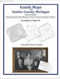 Family Maps of Sanilac County, Michigan (Paperback book cover)