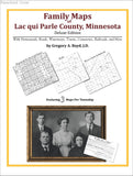 Family Maps of Lac qui Parle County, Minnesota (Paperback book cover)