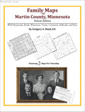 Family Maps of Martin County, Minnesota (Paperback book cover)