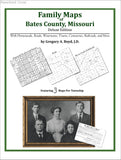 Family Maps of Bates County, Missouri (Paperback book cover)
