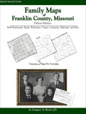 Family Maps of Franklin County, Missouri (Spiral book cover)