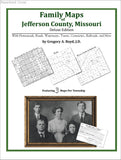 Family Maps of Jefferson County, Missouri (Paperback book cover)