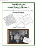 Family Maps of Macon County, Missouri (Paperback book cover)