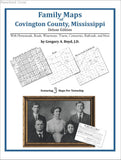 Family Maps of Covington County, Mississippi (Paperback book cover)