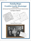 Family Maps of Franklin County, Mississippi (Paperback book cover)