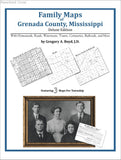 Family Maps of Grenada County, Mississippi (Paperback book cover)