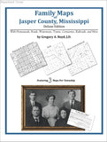 Family Maps of Jasper County, Mississippi (Paperback book cover)