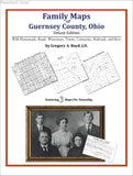 Family Maps of Guernsey County, Ohio (Paperback book cover)