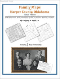 Family Maps of Harper County, Oklahoma (Paperback book cover)