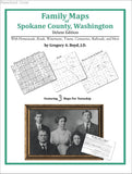 Family Maps of Spokane County, Washington (Paperback book cover)