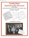 Family Maps of Bayfield County, Wisconsin (Paperback book cover)