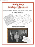 Family Maps of Rock County, Wisconsin (Paperback book cover)