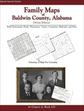 Family Maps of Baldwin County, Alabama (Spiral book cover)