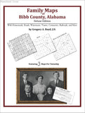 Family Maps of Bibb County, Alabama (Paperback book cover)