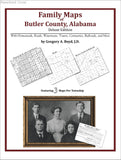 Family Maps of Butler County, Alabama (Paperback book cover)