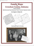 Family Maps of Crenshaw County, Alabama (Paperback book cover)