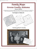Family Maps of Greene County, Alabama (Paperback book cover)