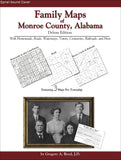 Family Maps of Monroe County, Alabama (Spiral book cover)