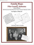 Family Maps of Pike County, Alabama (Paperback book cover)