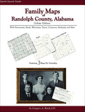Family Maps of Randolph County, Alabama (Spiral book cover)