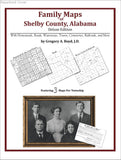 Family Maps of Shelby County, Alabama (Paperback book cover)