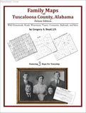 Family Maps of Tuscaloosa County, Alabama (Paperback book cover)