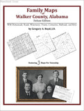 Family Maps of Walker County, Alabama (Paperback book cover)