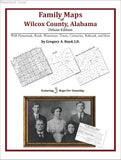 Family Maps of Wilcox County, Alabama (Paperback book cover)