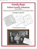 Family Maps of Fulton County, Arkansas (Paperback book cover)