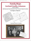 Family Maps of Garland County, Arkansas (Paperback book cover)