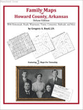 Family Maps of Howard County, Arkansas (Paperback book cover)