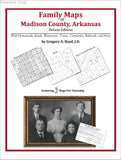 Family Maps of Madison County, Arkansas (Paperback book cover)