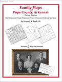 Family Maps of Pope County, Arkansas (Paperback book cover)